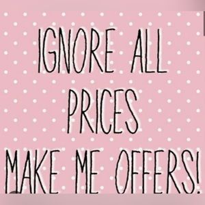 Accepting most offers!! On all items including Betsey Johnson clothing shoes